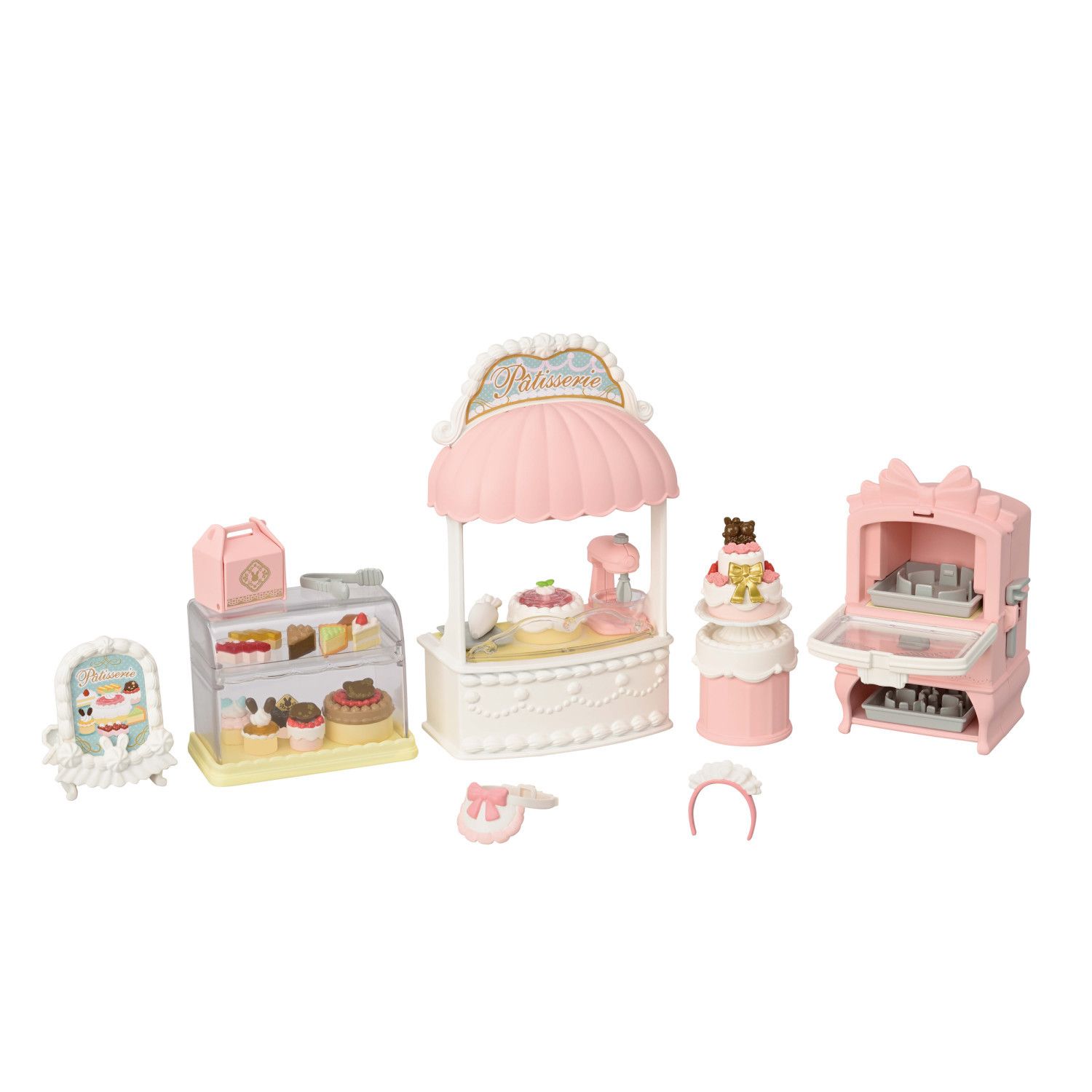 Детский игровой набор Calico Critters Village Cake Shop Playset with Furniture and Accessories — фото 1