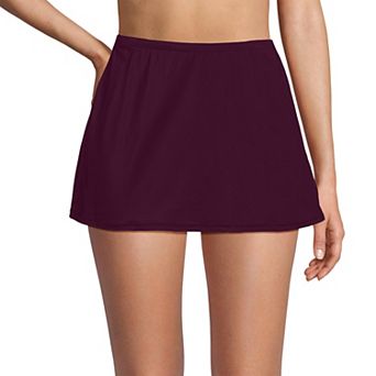 Plus Size Lands' End Slender Swim Skirt