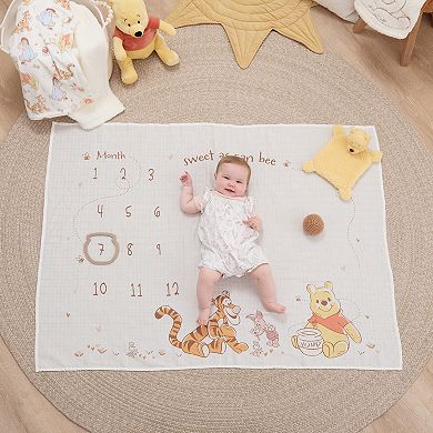 Disney's Winnie the Pooh Milestone Blanket