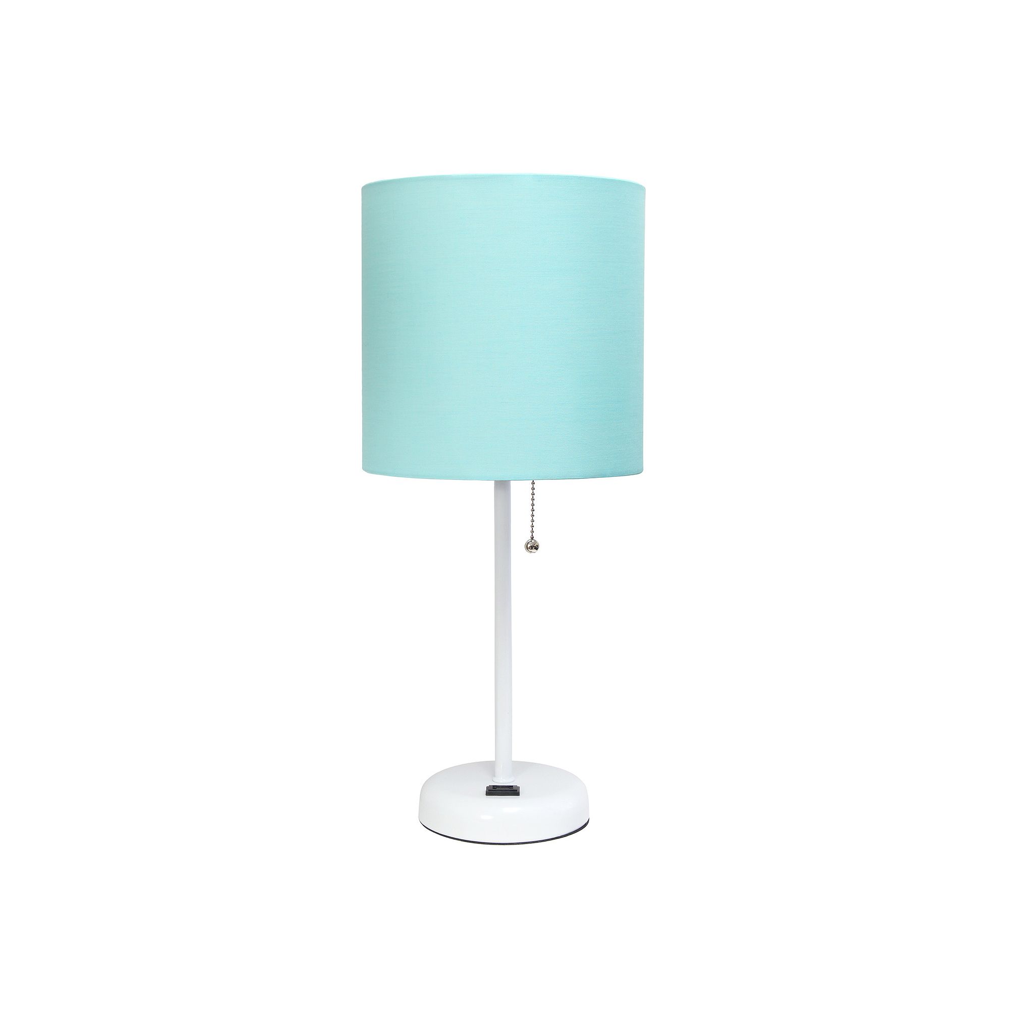 Creekwood Home Oslo 19.5 Contemporary Bedside Power Outlet Base Standard