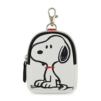 Peanuts Snoopy Full Pose Coin Purse with Keychain Clip