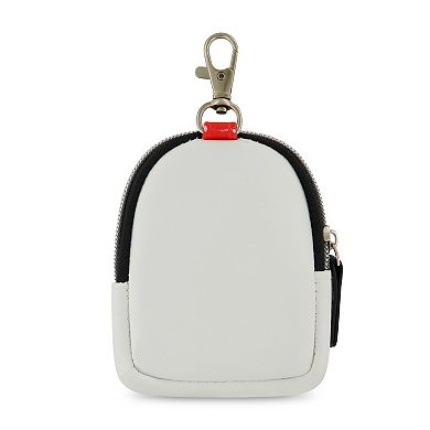 Peanuts Snoopy Full Pose Coin Purse with Keychain Clip