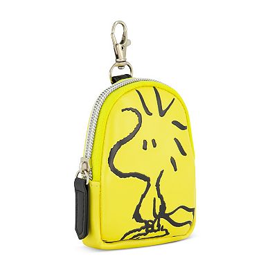 Peanuts Woodstock Full Pose Coin Purse with Keychain Clip