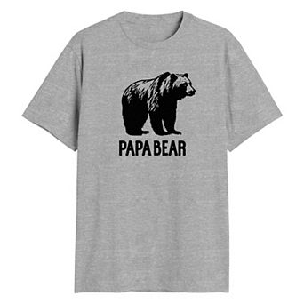 Big & Tall Papa Bear Graphic Tee