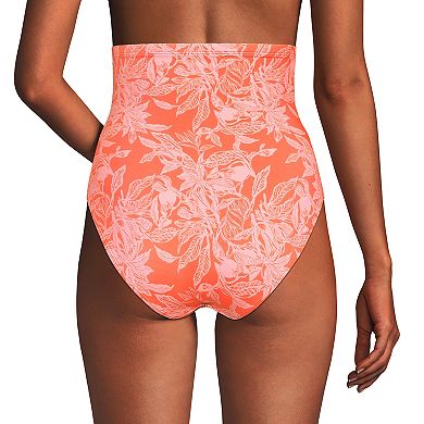 Women's Lands' End Slender Suit Ultra High Waisted Bikini Bottoms