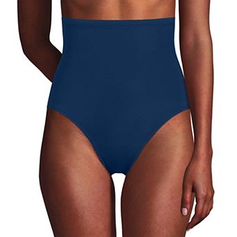 Women's Lands' End Slender Suit Ultra High Waisted Bikini Bottoms