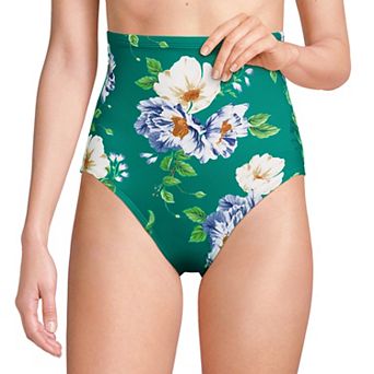 Women's Lands' End Slender Suit Ultra High Waisted Bikini Bottoms