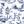 White Blue Toile