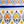 White Mosaic Stripe