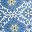 Lake Blue Geo Floral