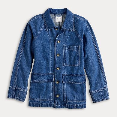 Petite Sonoma Goods For Life® Raglan Sleeve Denim Jacket