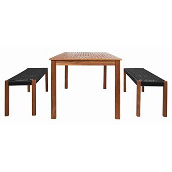 Safavieh Aquina 3 pc Dining Set