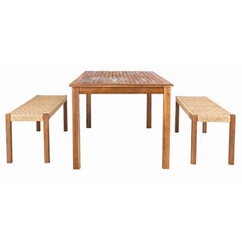 Safavieh Aquina 3 pc Dining Set