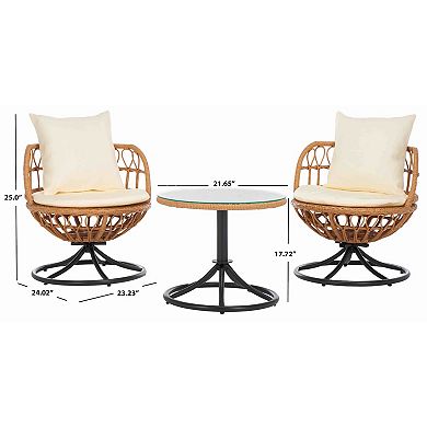 Safavieh Colby 3-pc. Living Set