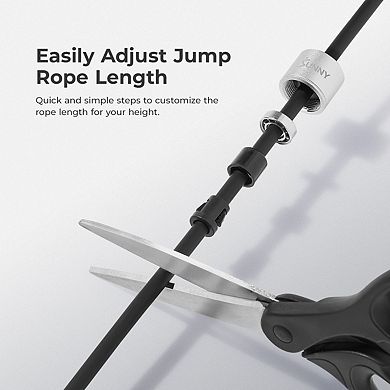 Sunny Health & Fitness Weighted Jump Rope