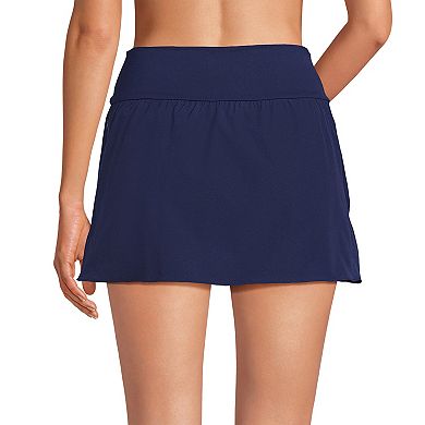 Women's Lands' End Pinchless Mini Swim Skort