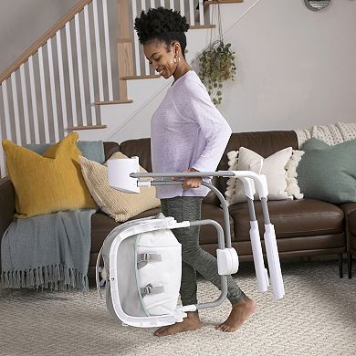 Ingenuity AnyWay Sway PowerAdapt Dual-Direction Baby Swing