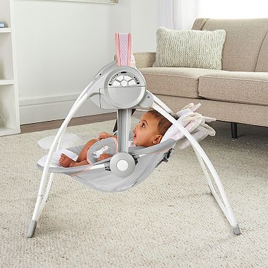 Ingenuity Comfort 2 Go Unicorn Portable Baby Swing