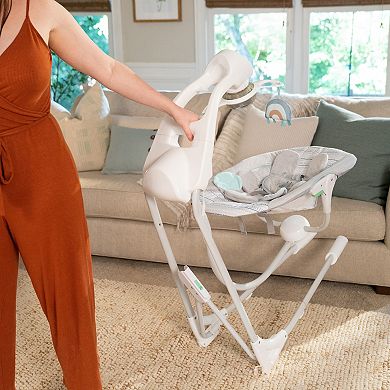 Ingenuity InLighten Elephant Soothing Baby Swing