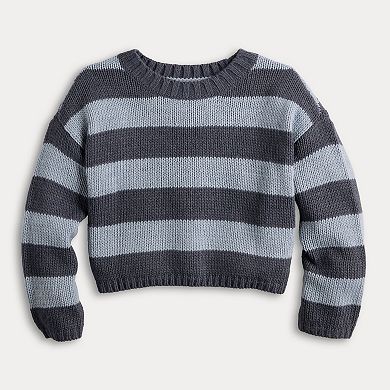 Juniors' SO Chunky Crew Sweater