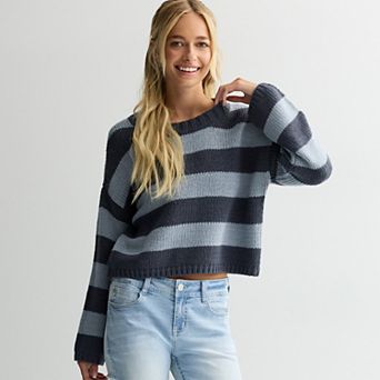 Juniors' SO Chunky Crew Sweater
