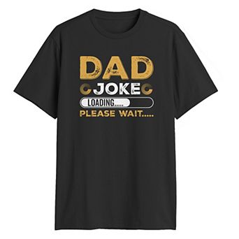 Big & Tall Dad Joke Loading Graphic Tee