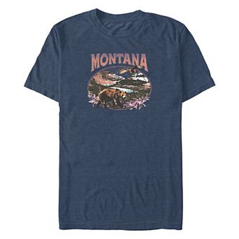 Big & Tall Montana Landscape Graphic Tee