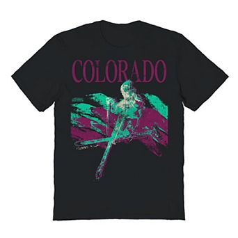 Men's Colorado Black Graphic Tee