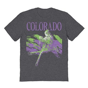 Men's Colorado Dark Heather Graphic Tee