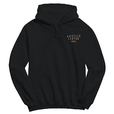 Men's Whistler Black Graphic Hoodie