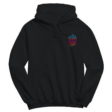 Men's Ski Aspen Black Graphic Hoodie
