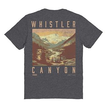 Men's Whistler Dark Heather Graphic Tee