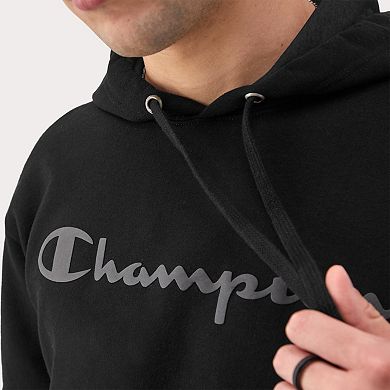 Men's Champion® Midweight Hoodie With Tonal Script Logo
