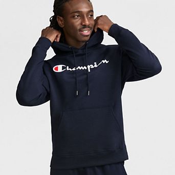 Men's Champion® Midweight Hoodie With Full Script Logo