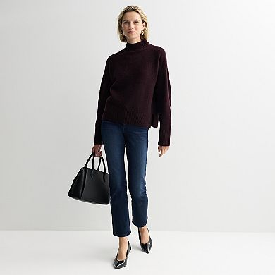 Women's Nine West Mock Pullover Sweater