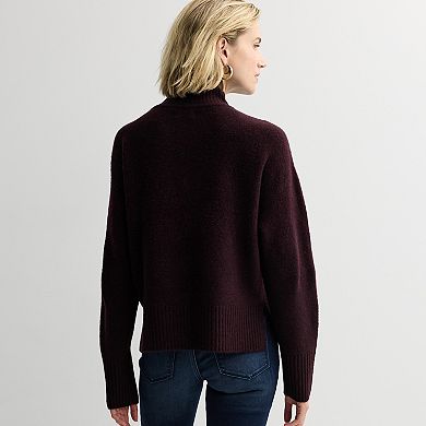 Women's Nine West Mock Pullover Sweater