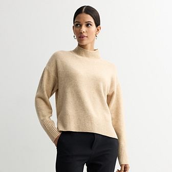 Women's Nine West Mock Pullover Sweater