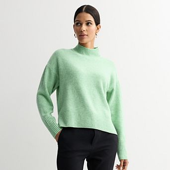 Women's Nine West Mock Pullover Sweater