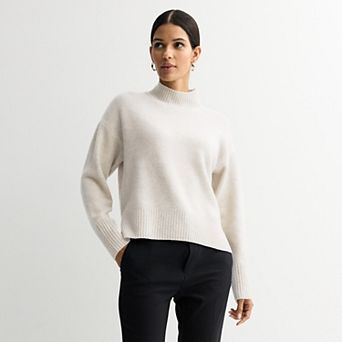 Women's Nine West Mock Pullover Sweater