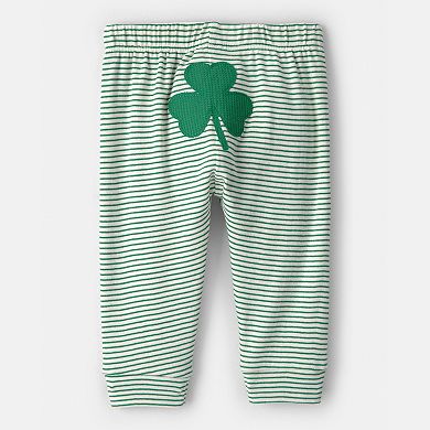 Baby Carter's 2-Piece Striped Long-Sleeve Bodysuit & Pant Set