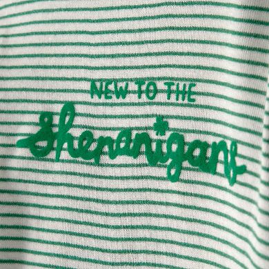 Baby Carter's 2-Piece Striped Long-Sleeve Bodysuit & Pant Set