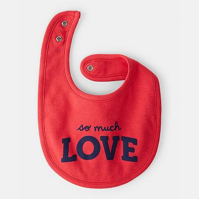 Carter's Valentine's Day So Much Love Bib
