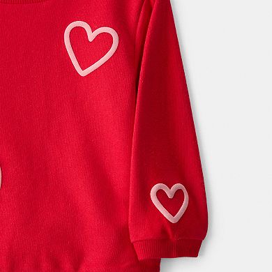 Carter's Valentine's Day 2-Piece Heart Tee & Pant Set