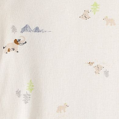Baby Boy Carter's 3-pc. Elephant Print Long Sleeve Bodysuit & Pant Set