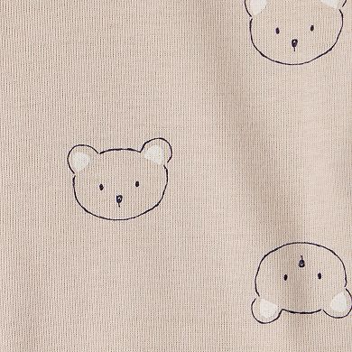 Baby Boy Carter's 3-pc. Bear Print Long Sleeve Bodysuit & Pant Set
