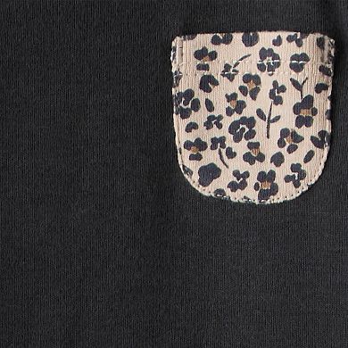 Baby Girl Carter's 3-pc. Cheetah Print Long Sleeve Bodysuit & Pant Set