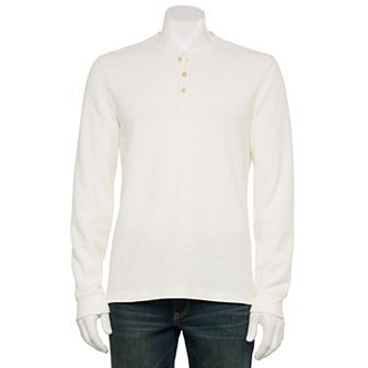 Men's Sonoma Goods For Life® Adaptive Long Sleeve Henley Tee