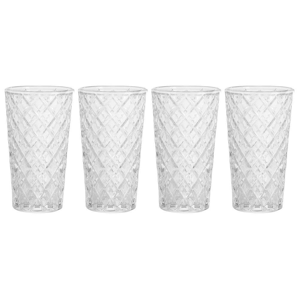 Home Essentials Axis 4-pk. Highball Clear Glass Set