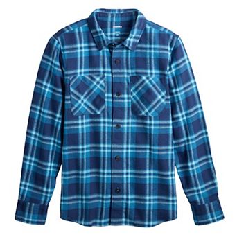 Boys 8-20 Sonoma Goods For Life® Adaptive Flannel Button-Down Shirt