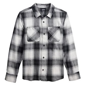 Boys 8-20 Sonoma Goods For Life® Adaptive Flannel Button-Down Shirt